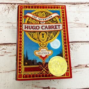 The Invention of Hugo Cabret by Brian Selznick - Red and Gold Edition
